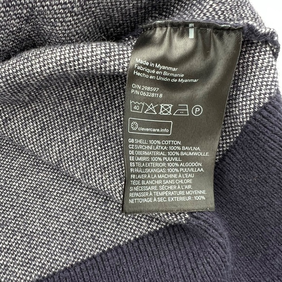 H&M Women's Special Sweater - Navy/Yellow/White - Picture 6 of 7